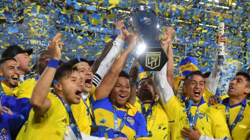 Boca empató con Independiente, grito los goles de River y festejó el campeonato en un final de torneo emocionante