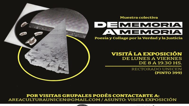 La muestra colectiva De Memoria a Memoria extiende su fecha de presentación hasta el 2 de noviembre