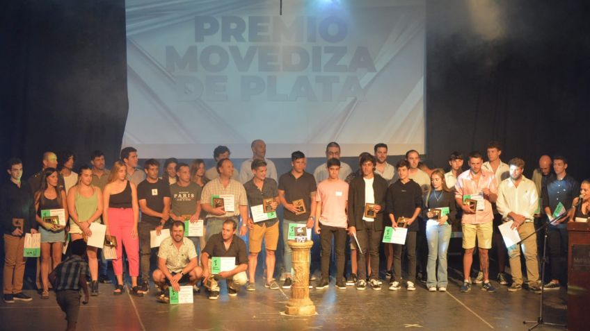 La Fiesta del Deporte de Tandil premió al ciclista Maximiliano Aiello con el Movediza de Plata