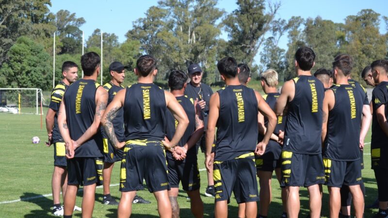 Santamarina ya trabaja bajo las ordenes de Carlos Mayor, el hombre buscado para devolver al aurinegro a la Primera Nacional