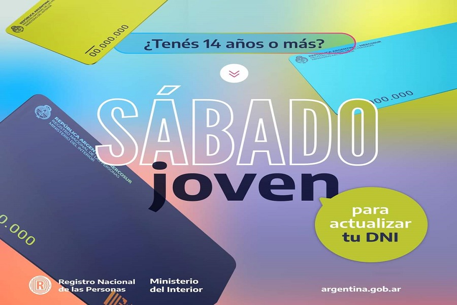 Sábado Jóven: el programa del RENAPER para la actualización de DNI de mayores de 14 años