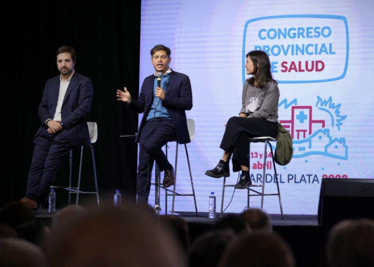 Kicillof y Kreplak presentaron el Plan Quinquenal de Salud en Mar del Plata