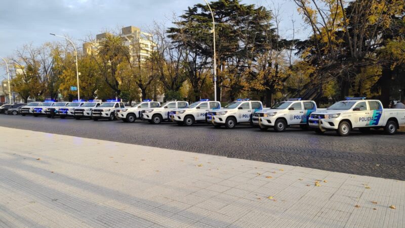 El Ministerio de Seguridad de la provincia de Buenos Aires envió 12 nuevos móviles policiales para Tandil