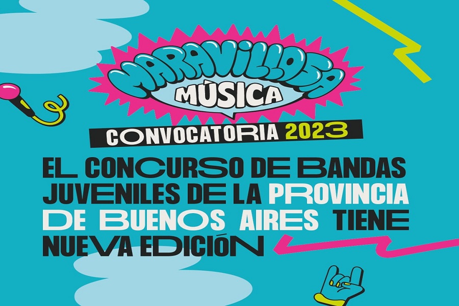 Vuelve “Maravillosa Música”: el certamen musical para los jóvenes bonaerenses que alimenta la cultura local y potencia las expresiones artísticas