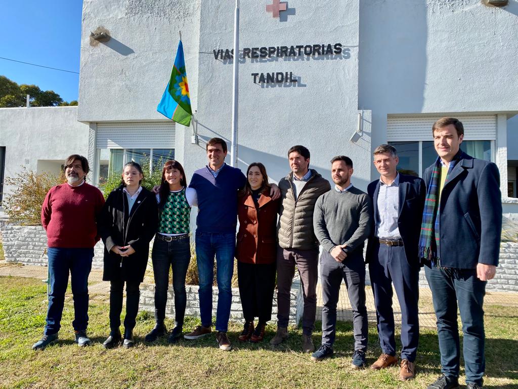 Con la incorporación de profesionales y un nuevo ecógrafo, se inauguró el Área de Diagnóstico por Imágenes del Dispensario Tandil