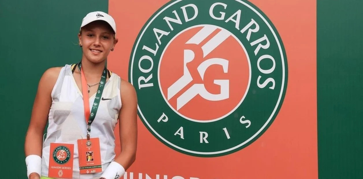 Sol Larraya Guidi cumplió uno de sus primeros sueños en el Tenis al competir en Roland Garros