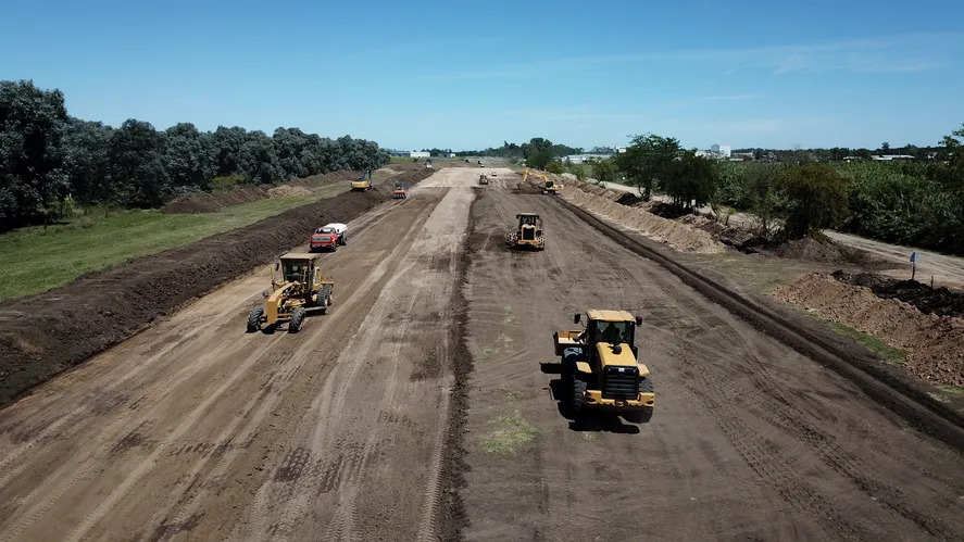 Avanzan a buen ritmo las obras en la Ruta 3: el camino más utilizado por los tandilenses para llegar a CABA, por el que pasan 9500 autos por día