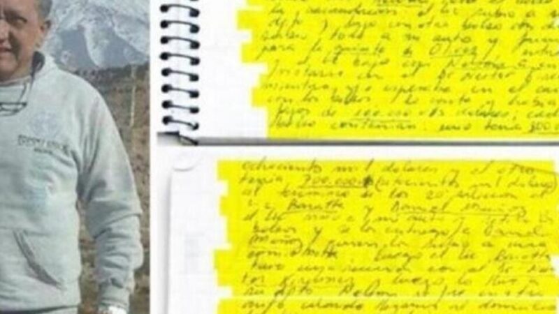 Causa cuadernos: un peritaje caligráfico confirmó que un amigo de Oscar Centeno manipuló los anotadores