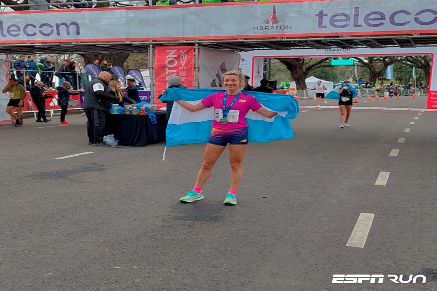 María Lujan Urrutia fue la mejor argentina en la 38° Maratón Internacional de Buenos Aires y se consolida como una de las mejores atletas del país