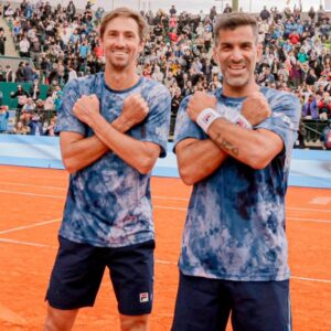 Copa Davis: «Machi» González y Andrés Molteni ganaron el tercer punto para Argentina, que venció cómodamente a Lituania