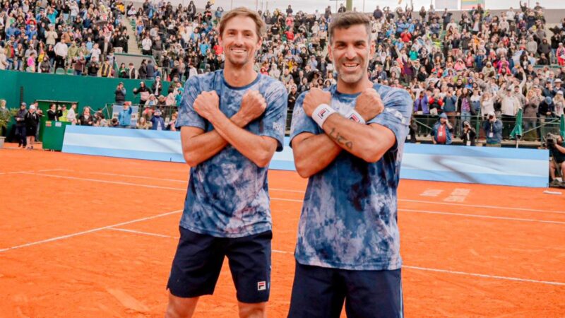 Copa Davis: «Machi» González y Andrés Molteni ganaron el tercer punto para Argentina, que venció cómodamente a Lituania