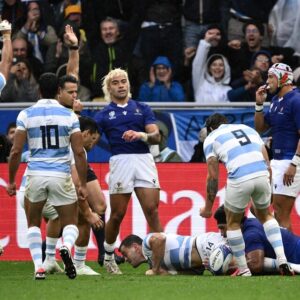 En un duro partido Los Pumas vencieron a Samoa y sumaron su primer triunfo en el Mundial de rugby de Francia