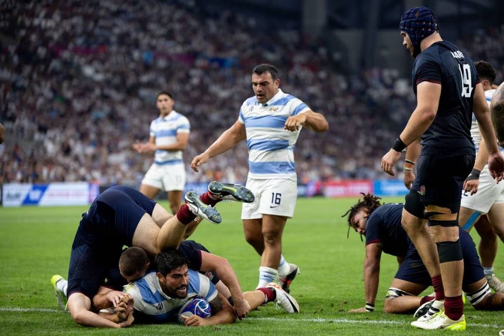 Mundial de Rugby 2023: pese al try del tandilense Rodrigo Bruni, Los Pumas cayeron en el debut frente a Inglaterra