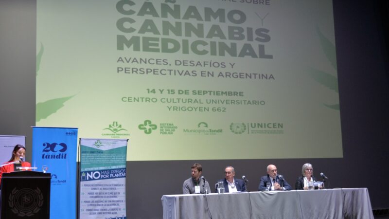 1° Encuentro Nacional sobre Cáñamo y Cannabis Medicinal: «todas las facultades tienen proyectos vinculados al tema» afirmó el Rector de la UNICEN