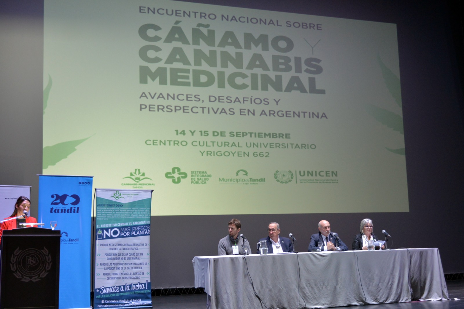 1° Encuentro Nacional sobre Cáñamo y Cannabis Medicinal: «todas las facultades tienen proyectos vinculados al tema» afirmó el Rector de la UNICEN