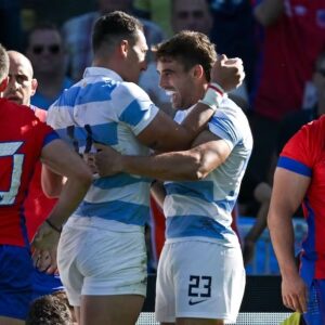 Los Pumas vencieron a Chile en el Mundial de Francia y definirán el pasaje a Cuartos de Final ante Japón
