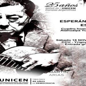 El Ballet de Danzas de la UNICEN presenta su nuevo espectáculo inspirado en Atahualpa Yupanqui