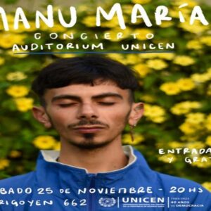 Manu María se presenta este sábado en el Centro Cultural Universitario: “La música es un motor fundamental del buen vivir”