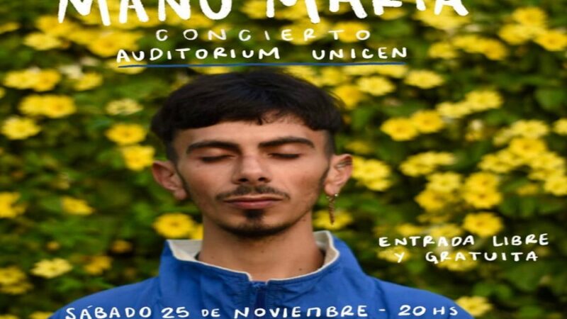 Manu María se presenta este sábado en el Centro Cultural Universitario: “La música es un motor fundamental del buen vivir”