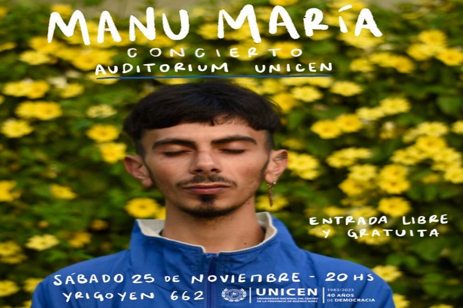 Manu María se presenta este sábado en el Centro Cultural Universitario: “La música es un motor fundamental del buen vivir”