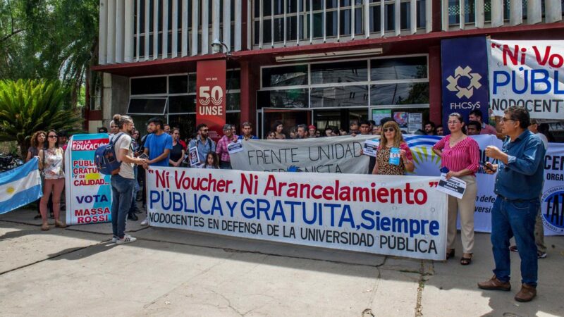 Universidades de todo el país en defensa de la educación pública