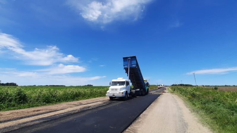 El Gobierno de la Provincia finalizó las obras de bacheo y reasfaltado en el acceso a la Base Aérea de Tandil