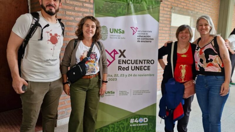 La UNICEN participó del 10° Encuentro de la Red Universitaria de educación en cárceles