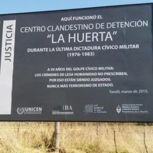 Este viernes se llevará a cabo la actividad de cierre de la Mesa Multisectorial: experiencia 2023 en torno al juicio «La Huerta» a 40 años de la recuperación de la democracia