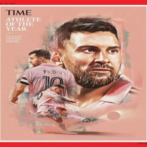 Lionel Messi fue nombrado “el deportista del año” por la revista Time