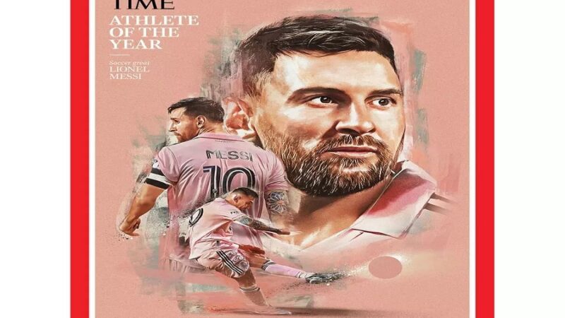 Lionel Messi fue nombrado “el deportista del año” por la revista Time