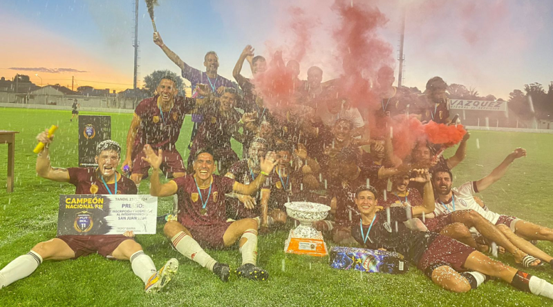 Con equipos de todo el país, Tandil fue sede del primer nacional de fútbol amateur