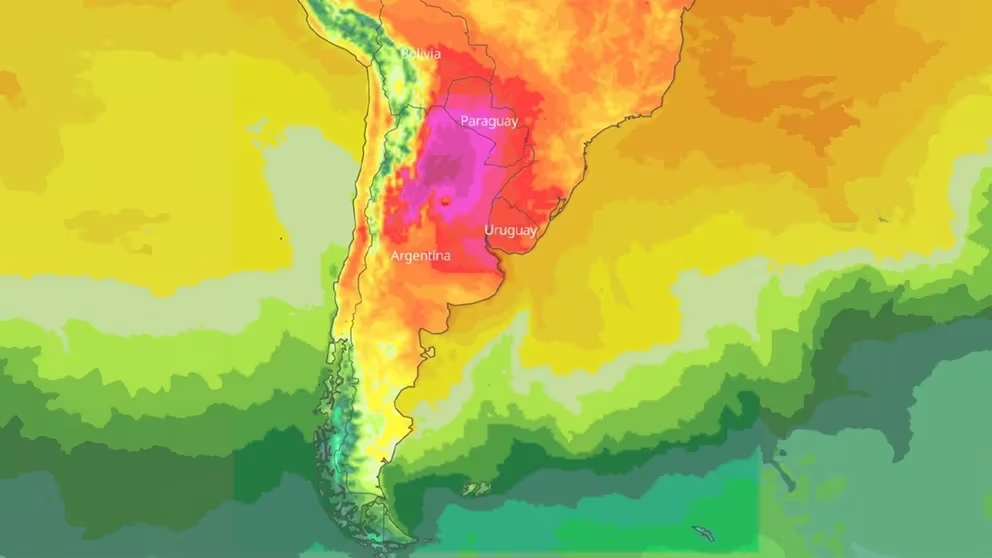 Argentina enfrenta la ola de calor más intensa del continente: se espera un nuevo pico de temperatura y el domingo llegará el alivio