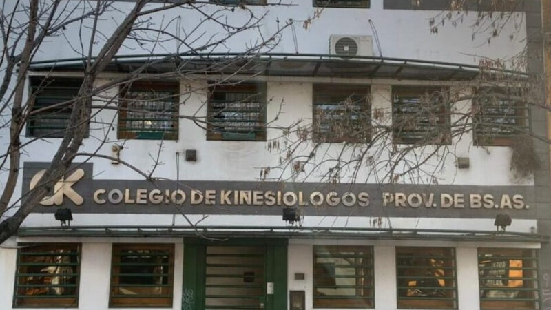 Kinesiólogos de la Provincia de Buenos Aires cortan las prestaciones a los afiliados de tres importantes obras sociales