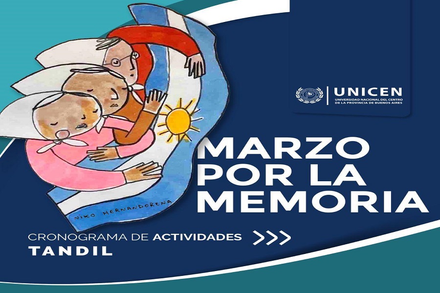 Día Nacional de la Memoria por la Verdad y la Justicia: desde la UNICEN dieron a conocer el cronograma de actividades