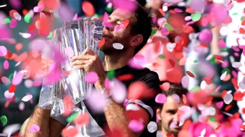 El último trofeo de Juan Martín del Potro: seis años de su título 22°, en Indian Wells y una final épica ante Roger Federer