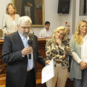 A 50 años de la realización de “Cerro de Leones”, Alberto Gauna fue reconocido por el Concejo Deliberante